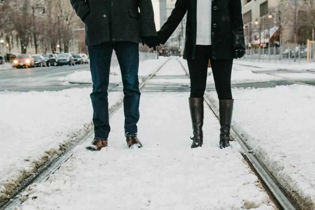 Dudefluencer: Couple standing together