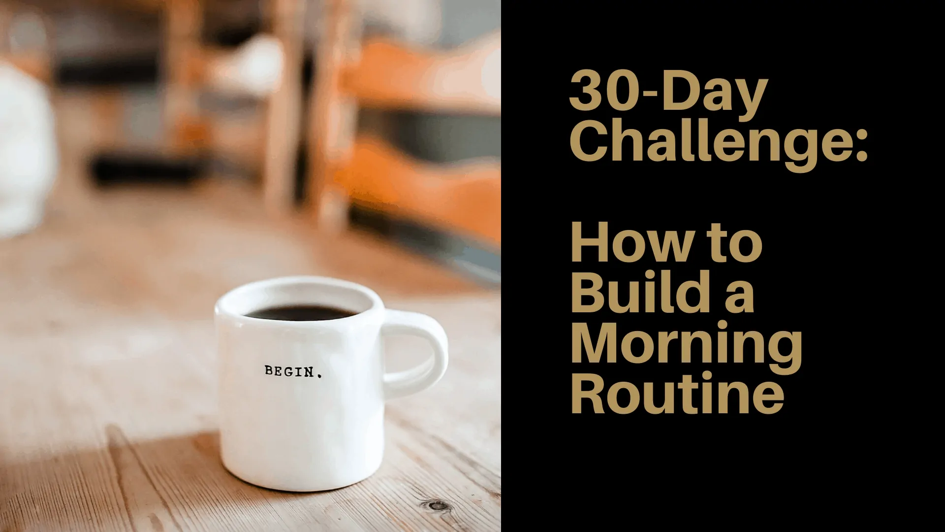 Dudefluencer: Build a morning routine