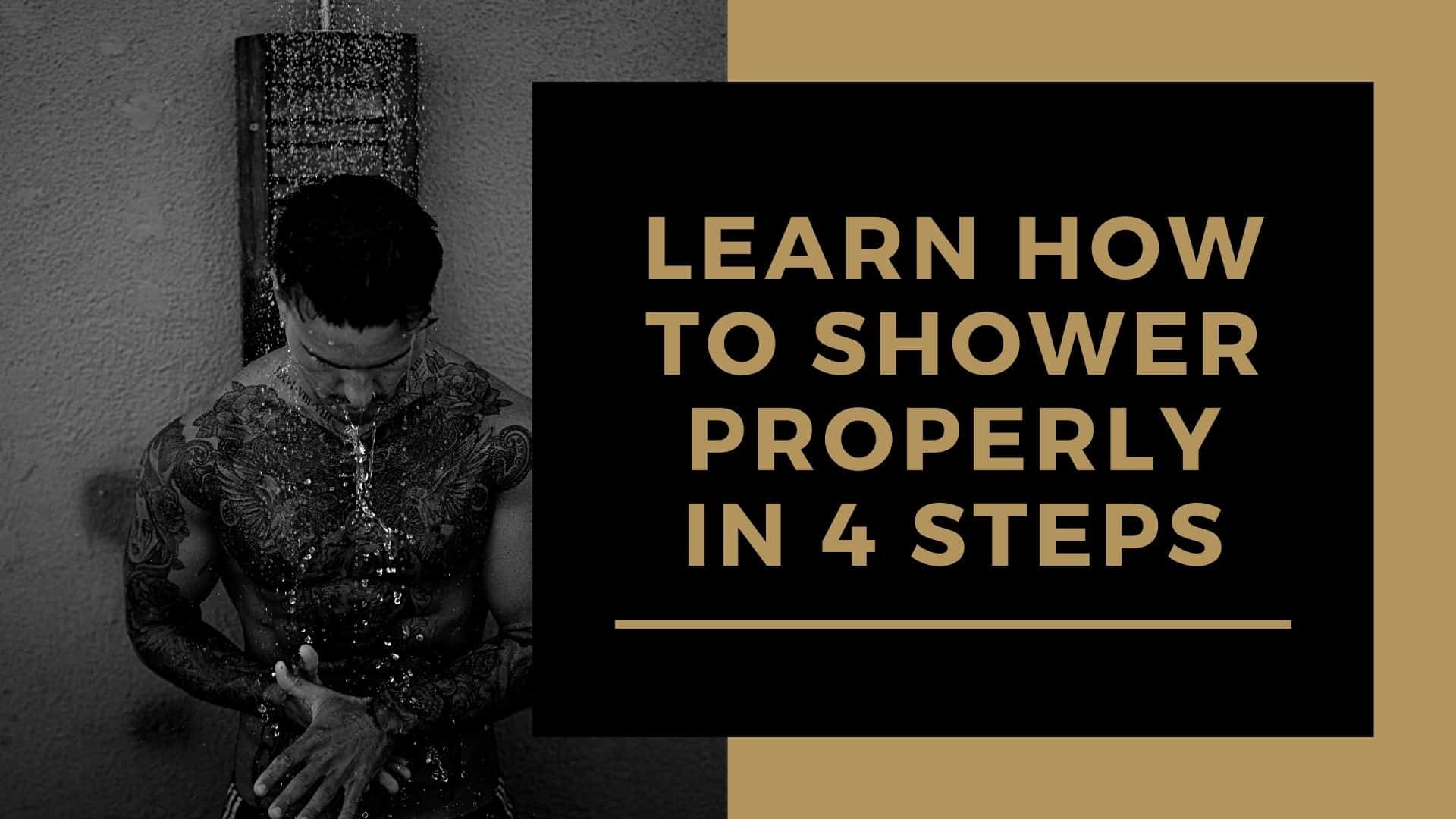 Dudefluencer: Learn How to Shower Properly